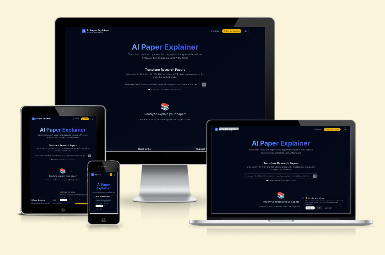 AI Paper Explainer
